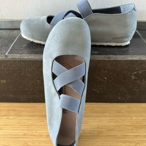 Birkenstock Suede Ballerina Slip On